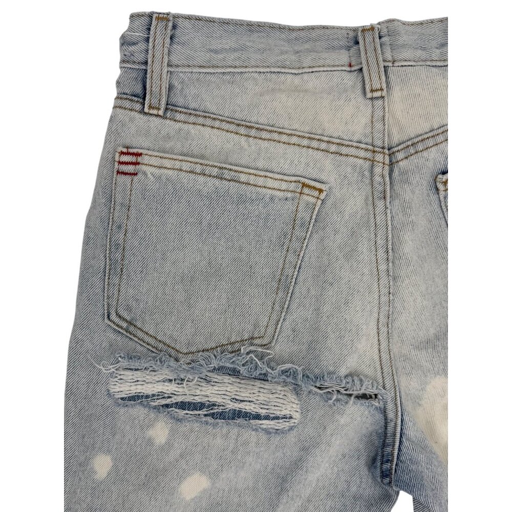 Urban Outfitters BDG Grunge 90s Ripped Distressed High Rise Straight Denim Jeans - Picture 14 of 16